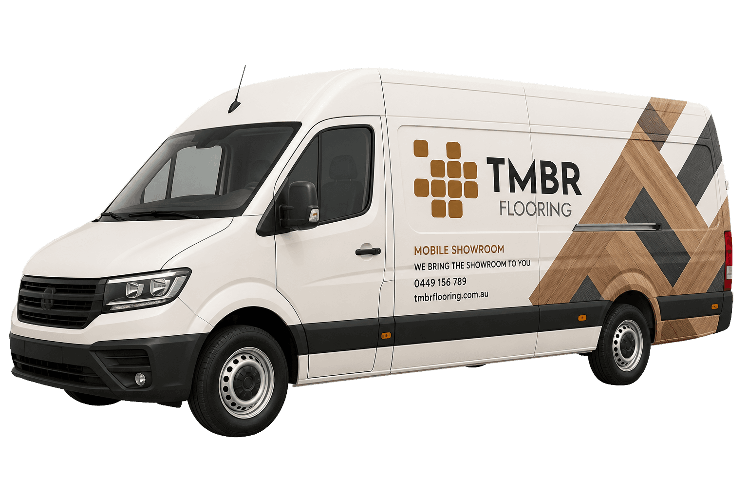 TMBR Flooring mobile showroom van
